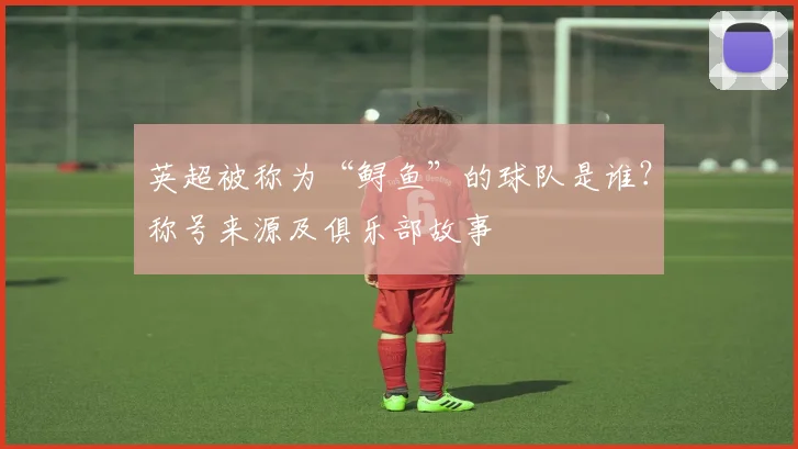 英超被称为“鲟鱼”的球队是谁？称号来源及俱乐部故事